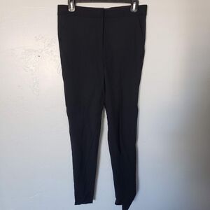 529 Uffizi NWT Black Techno Trixie Pant Dress Pants Trousers Women's 36 4 Italy